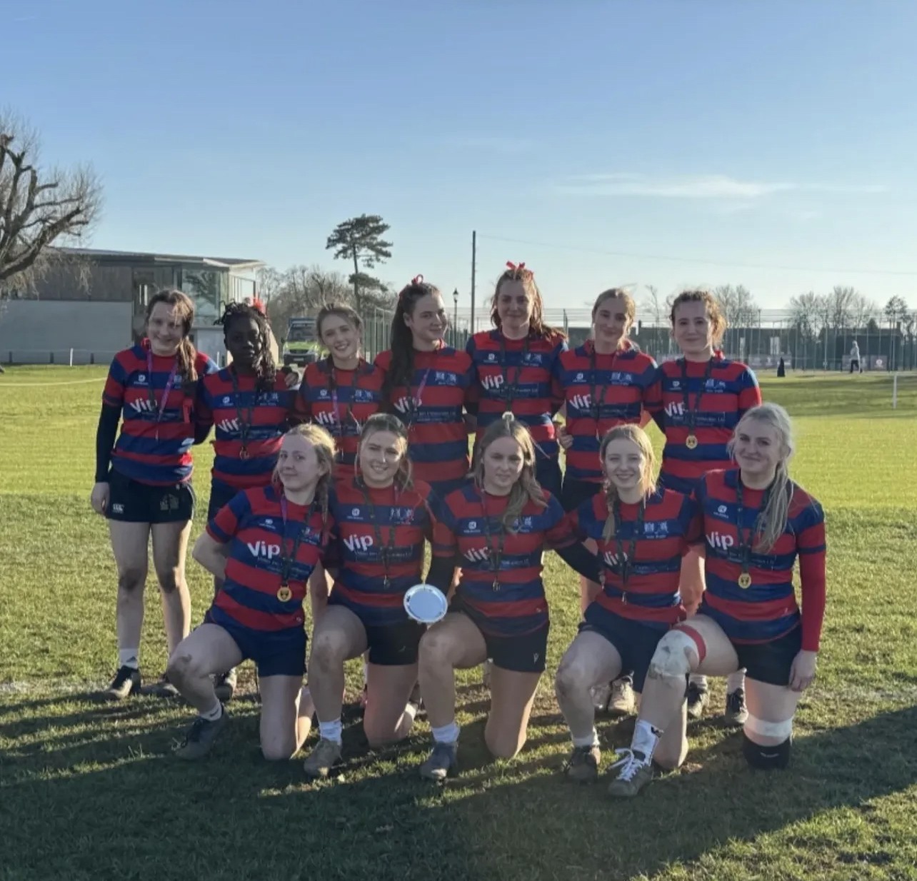 Girls rugby team